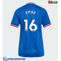 Fotballdrakt Dame Manchester United Amad Diallo #16 Bortedrakt 2026-27 Kortermet